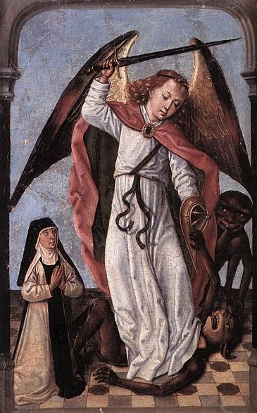 St Michael Fighting Demons